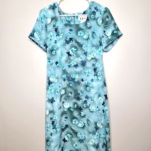 Vintage DBY Rose Corset Maxi Dress Size 9